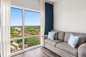 Condo, 1 King Bed with Sofa bed (Luau I 7012) | Living area - Luau I 7012 (Miramar Beach)