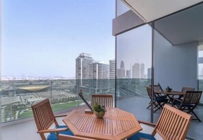 Vue depuis le balcon
