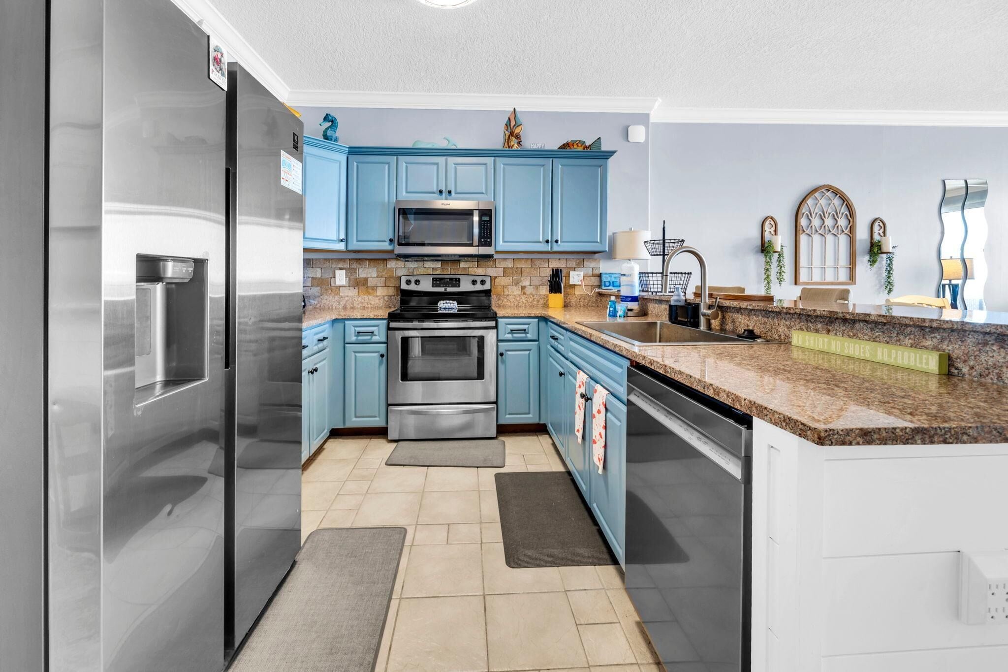 Appart'hôtel, plusieurs lits (Ocean Villa 404) | Cuisine privée