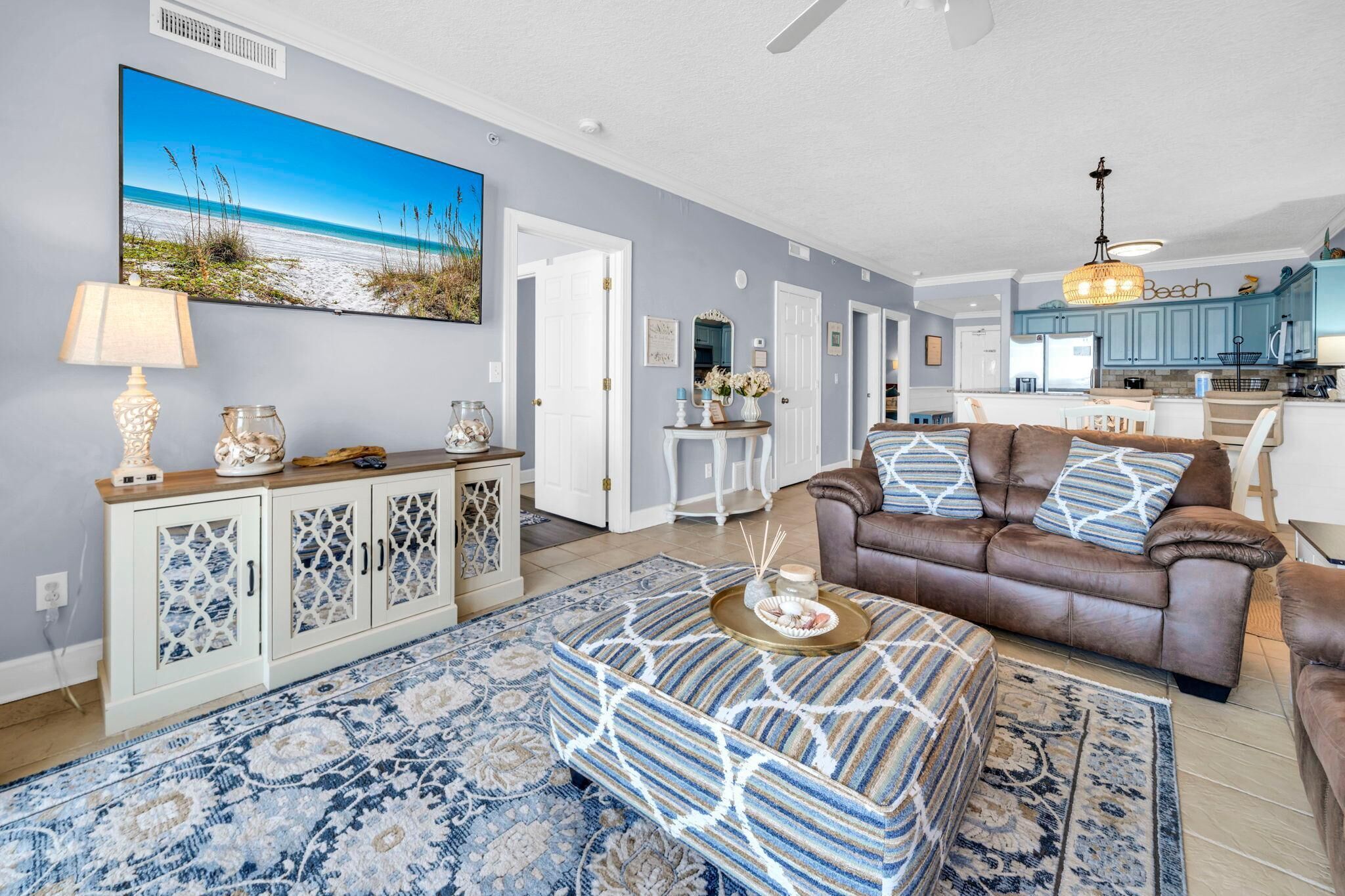 Appart'hôtel, plusieurs lits (Ocean Villa 404) | Coin séjour