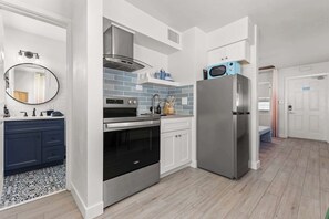 Private kitchen - Studio w/ King Bed | Heated Pool, Steps to Beach! (Clearwater)