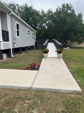 Overnatningsstedets område