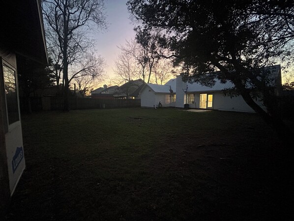 Enceinte de l’hébergement