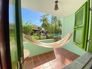 Standard Double Room, Balcony, Garden View | Terrace/patio - Pousada Isca do Sol (São Gonçalo do Amarante)