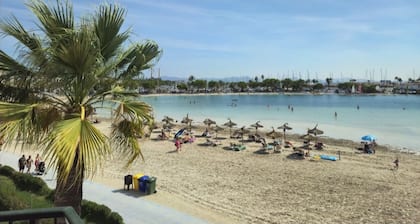 Apartment Carabela Mar 1st sea line sandy beach