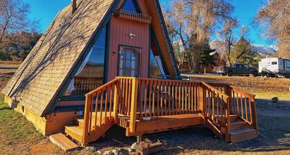 Riverside A-Frame Cabin Near Salida
