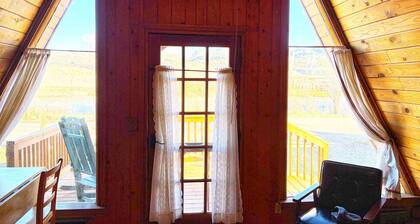 Riverside A-Frame Cabin Near Salida