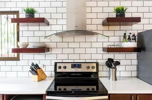 Private kitchen - King Suite w/ Ensuite, 2nd Floor Garden Views I Pool & Hot Tub I Walk to Beach (Del Coco Beach)