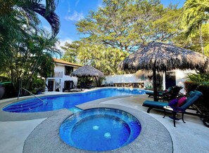 Pool - King Suite w/ Ensuite, Garden Views I Balcony, Pool & Hot Tub I Walk to Beach (Del Coco Beach)