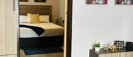 1 chambre, fer et planche Ă repasser, Wi-Fi, literie fournie