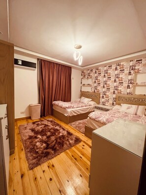 2 bedrooms, free WiFi, bed sheets, wheelchair access - Lovely 2-bedroom apartment with AC in soothing Giza Governorate (Giza Governorate)