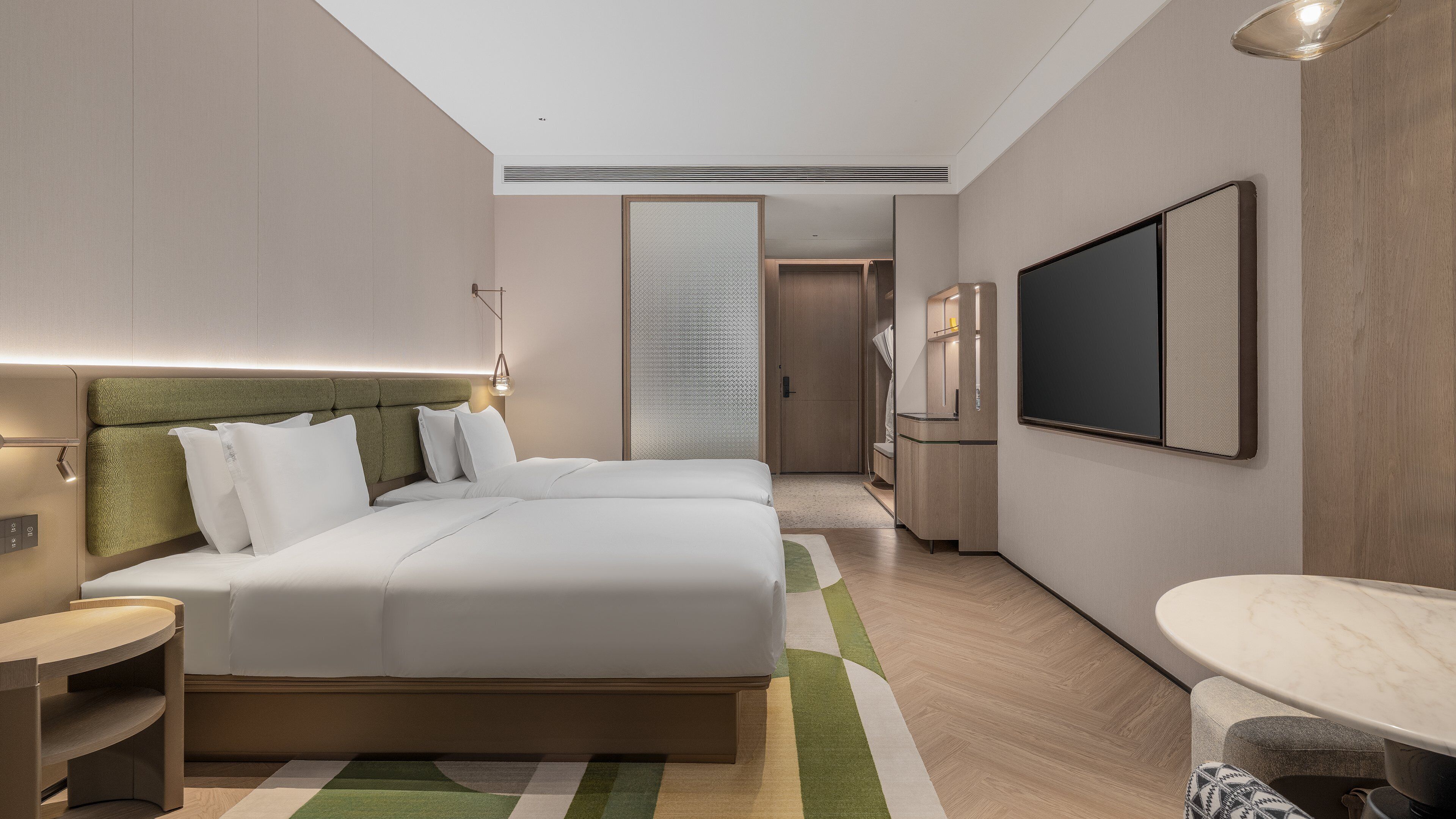 Quarto premium, 2 camas de casal