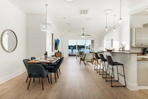 Dining - NEW! Waterfront Oasis with 2 Ensuite Bedrooms, Office (Indian Rocks Beach)