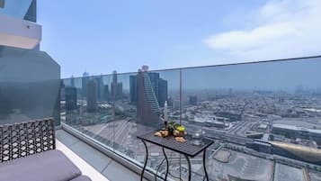 Luxury Apartment, Balcony, City View | Balcony