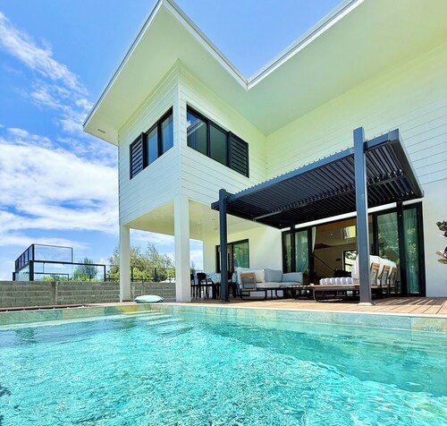 Villa Vaimoeani + bungalow  - pool - serenity in Moorea, Haapiti - 8 pers