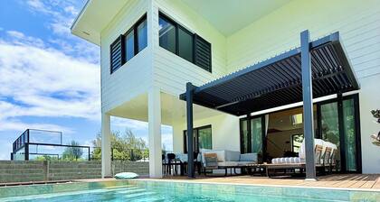 Villa Vaimoeani + bungalow - pool - serenity in Moorea, Haapiti - 8 pers