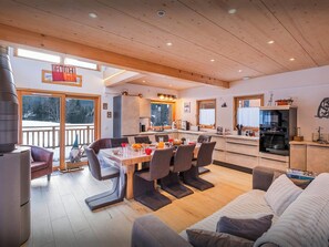 Dining - Chalet Arpitan Orizon - Chalet in the Vanoise National Park - OVO Network (Pralognan-la-Vanoise)