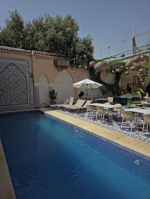 Outdoor pool - Riad Pacha Palace (Fes)