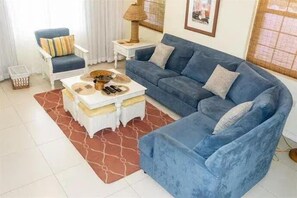 TV, DVD player, stereo - Unit 6 Coast Luxury Town Homes  Newly Refurbished (Rodney Bay)