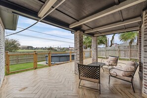 Terrace/patio - Ocean Pearl Stay (Galveston)