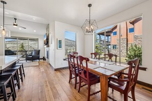 Dining - Black Rock Ridge Townhome | Hot Tub, Theater Room & Park City Views (Hideout)