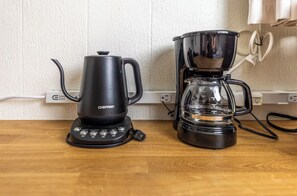 Kaffe og/eller kaffemaskin