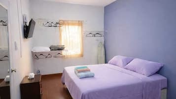 1 bedroom, iron/ironing board, free WiFi, bed sheets