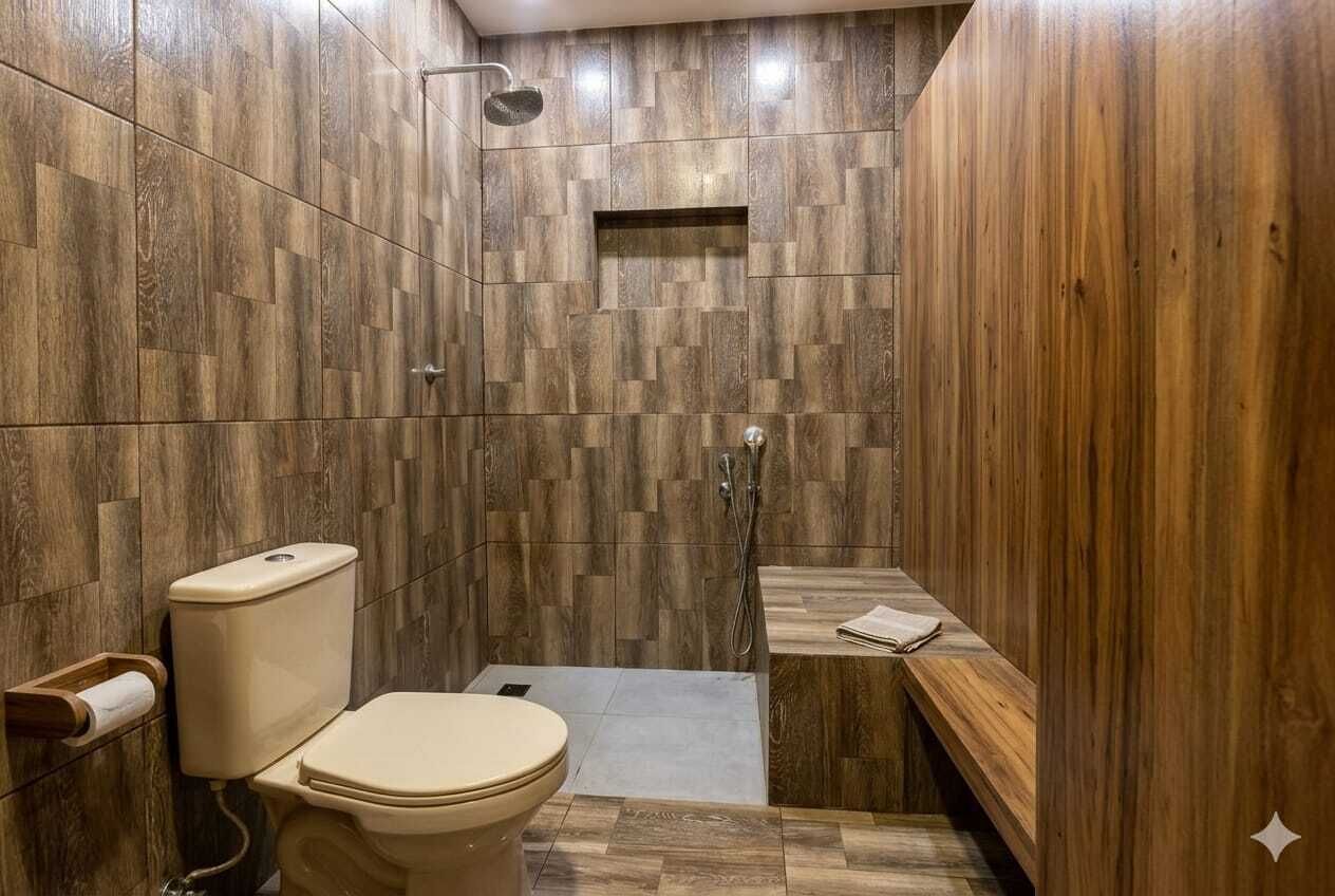 Doppel- oder Zweibettzimmer | Badezimmer