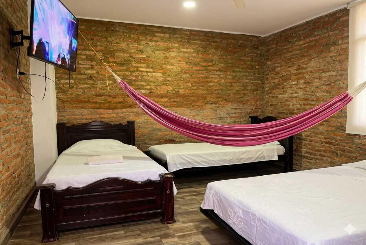 Habitación con 1 cama matrimonial o 2 individuales