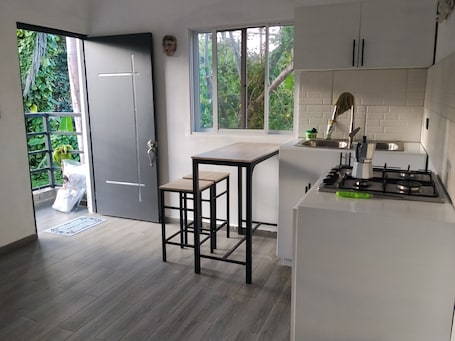 Cozinha privada. Residence Xamanai