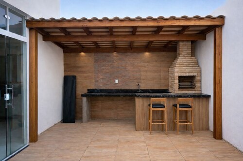House in Dunas de Marapé - 5 minutes from the beach and Jequia River. Near tourist complex