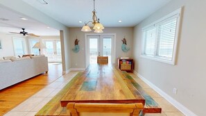 Interior - Blessed Blue - Gulf front with private pool on the East End of St. George Island. Pet Friendly! (St. George Island)