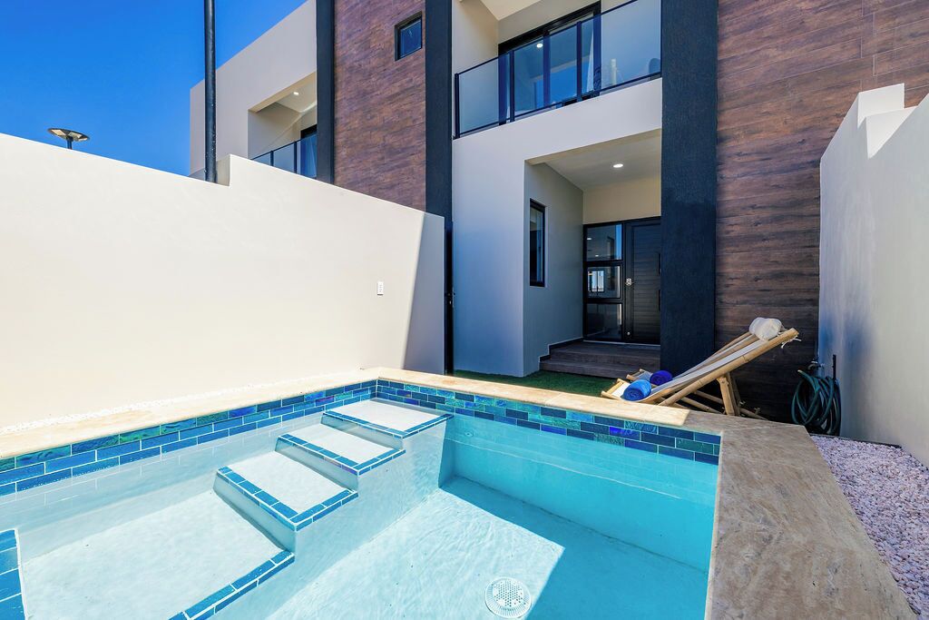Soak up the sun and leave your worries behind in this beautifully designed private pool area. Whether you're starting your morning with a refreshing dip or unwinding under the stars, this secluded space is built for ultimate relaxation.