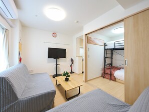 Apartment, 1 Bedroom, Non Smoking | Living area - K-Stay TOKYO HANEDA (Tokyo)
