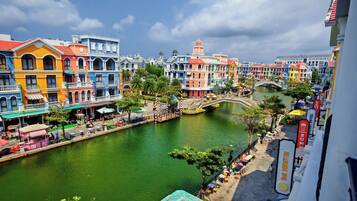 Familienstudio, Balkon, Kanalblick | Blick von der Unterkunft