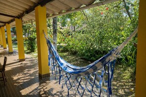 Terrace/patio - Pousada do Chico (Bertioga)