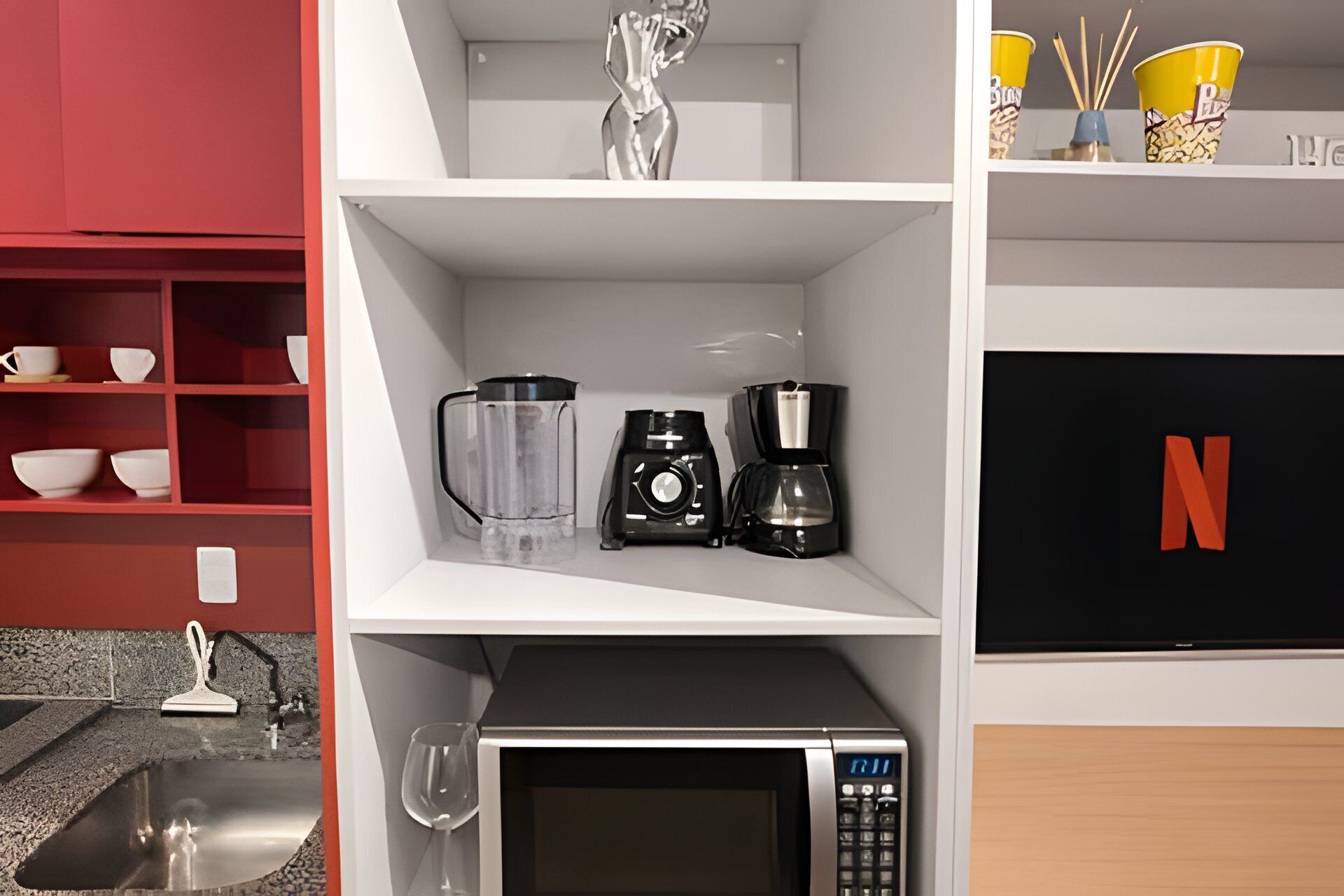 Apartamento básico | Parte interna