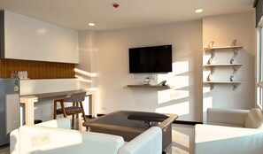 Grand Suite | Skrivebord, mørklægningsgardiner, lydisolering, gratis Wi-Fi