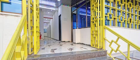 Entrée de l’hébergement