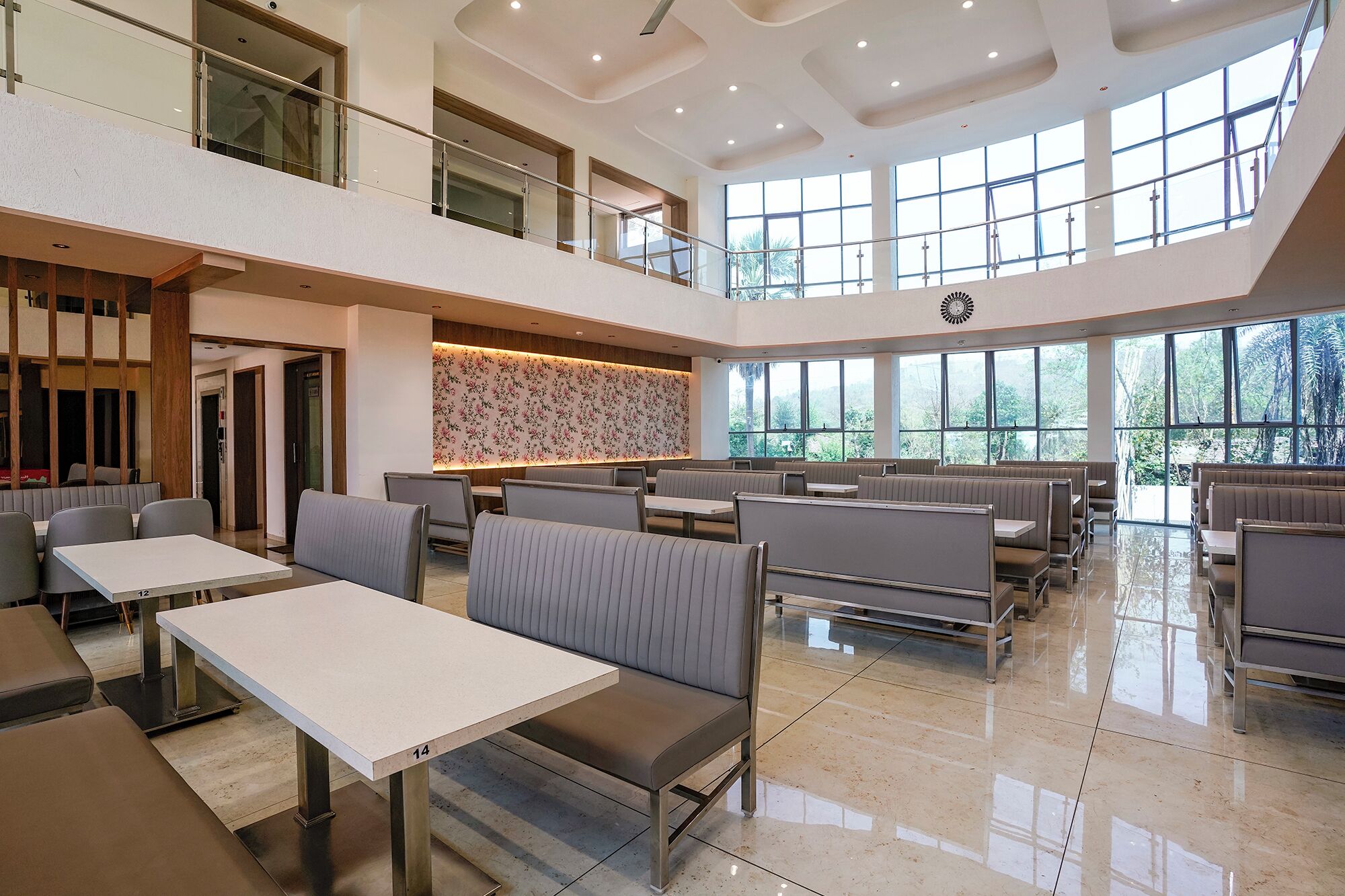 Zona de estar del vestíbulo