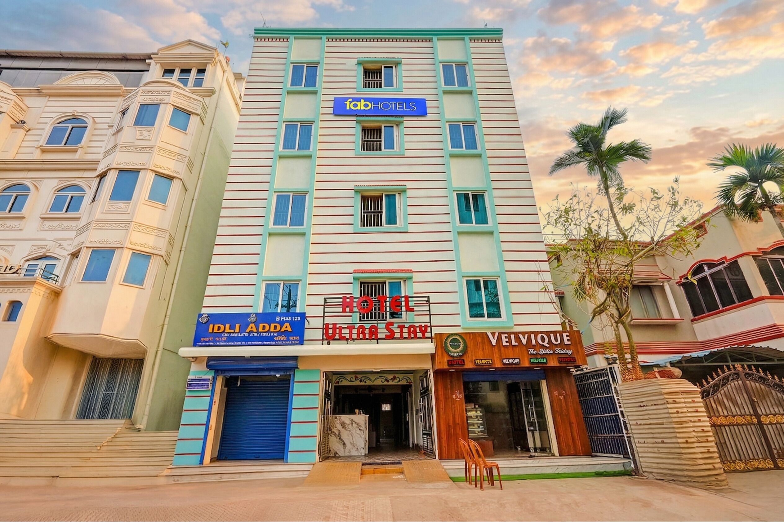 Mặt tiền nơi lưu trú