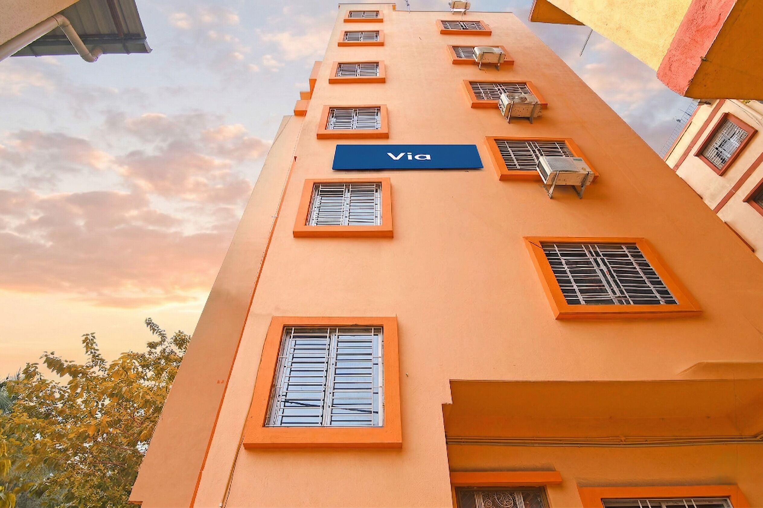 Fassade der Unterkunft