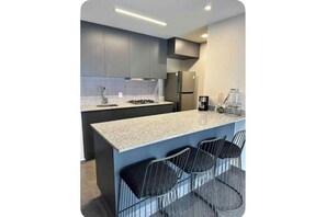 Private kitchen - Cozy apartment in Americana 16 (Guadalajara)