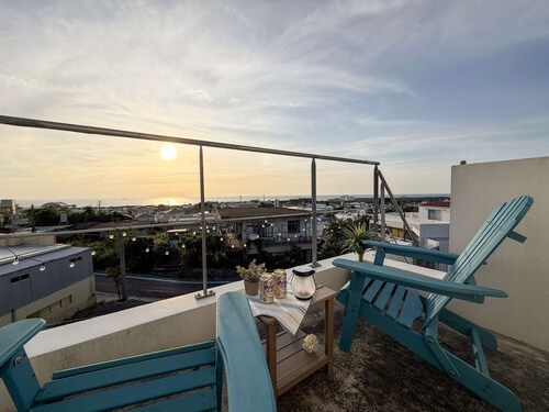 Rooftop Sunset Villa near Senaha Beach Okinawa