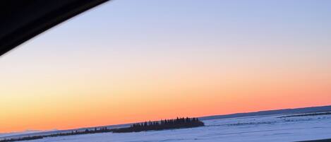 Vue depuis l’hébergement