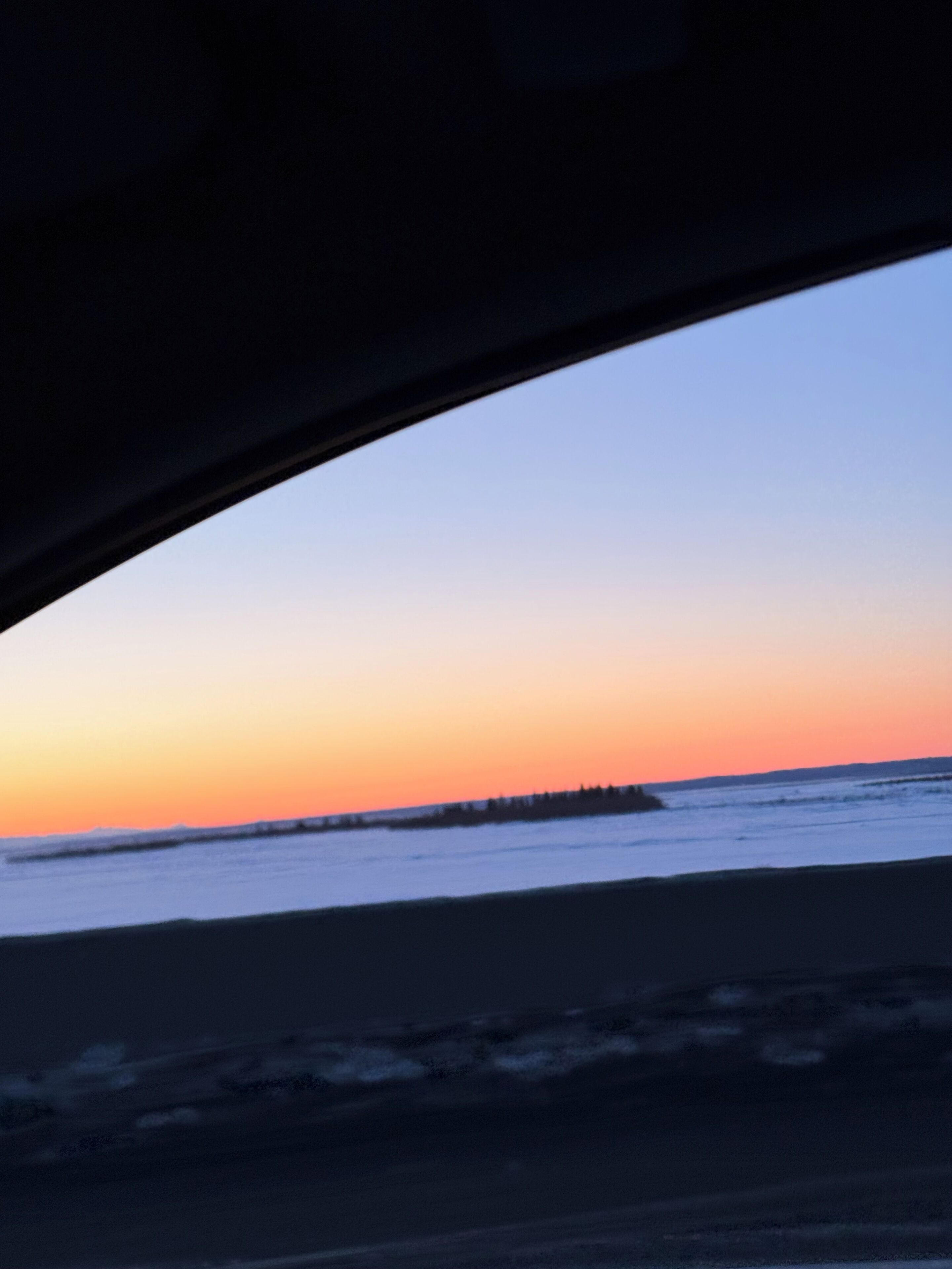 Vista desde la propiedad