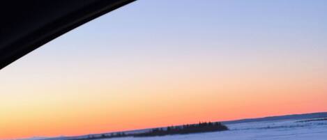 Vista desde la propiedad