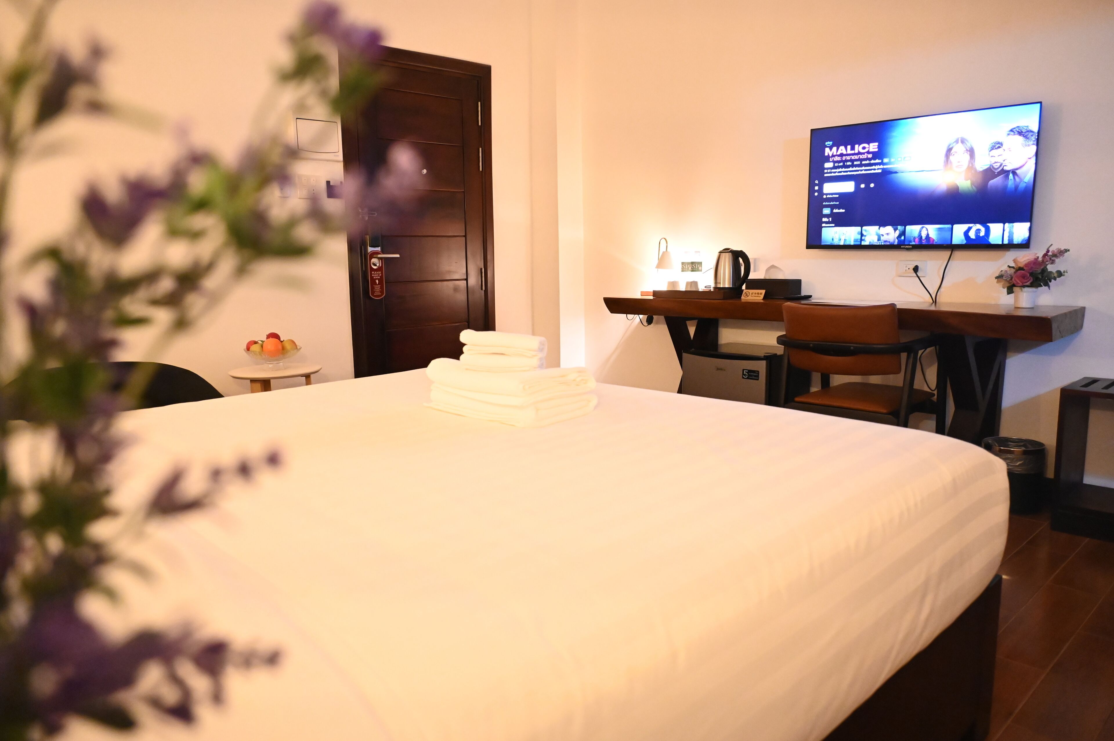 Dobbeltrom – comfort, hageutsikt