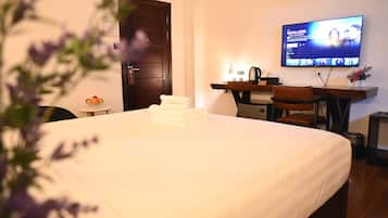 Dobbeltrom – comfort, hageutsikt