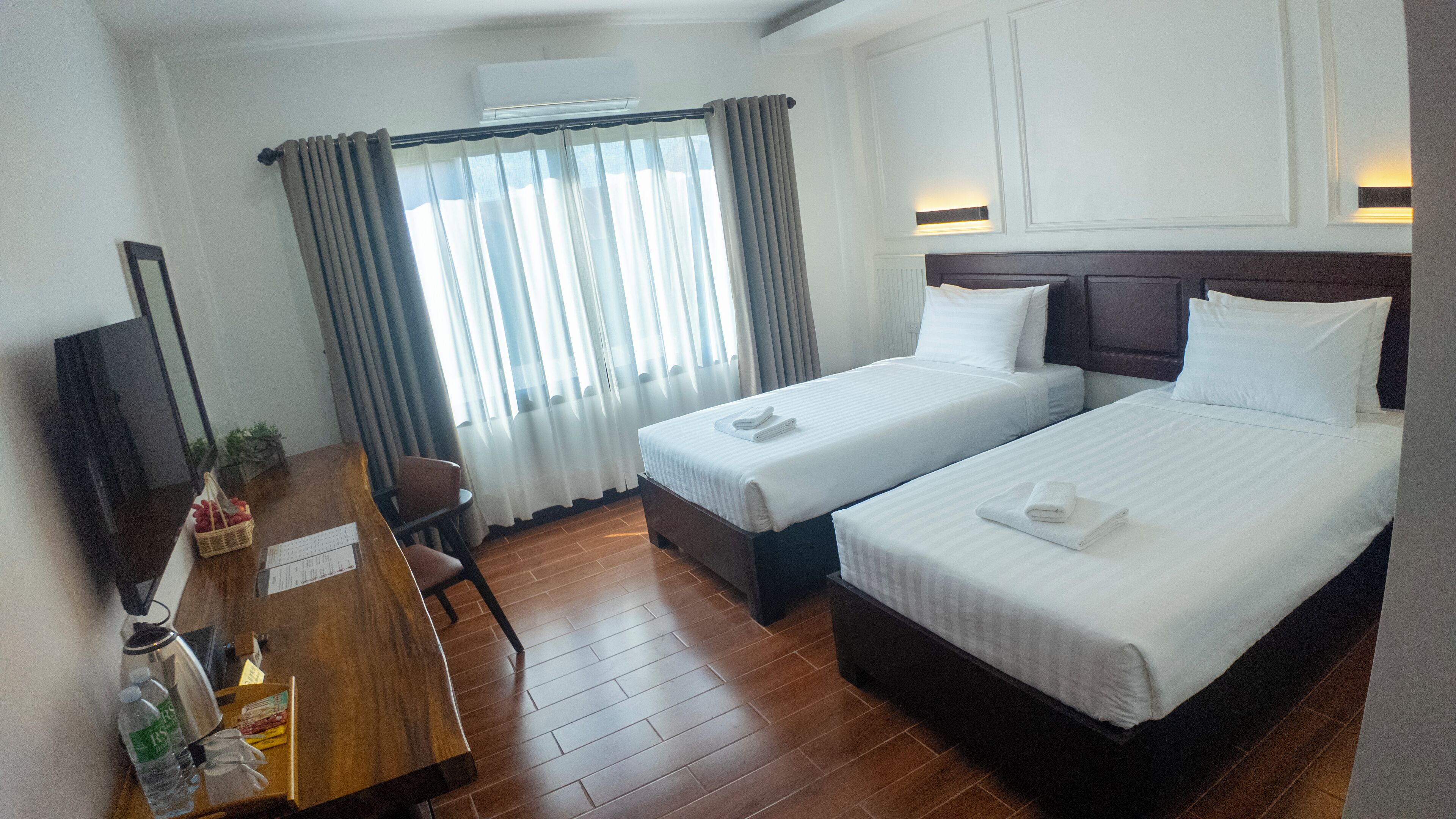 Classic-Zweibettzimmer, Gartenblick